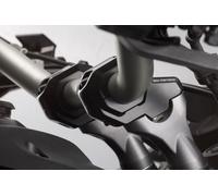 SW-Motech Lenkerverlegung für Ø 22 mm Lenker - H=30 mm. Verlegung um 21 mm. Schwarz., schwarz