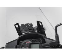 SW-Motech Navi-Halter im Cockpit - Schwarz. Kawasaki Versys 1000 (15-17).