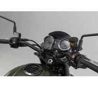 SW-Motech Navi-Halter im Cockpit - Schwarz. Kawasaki Z900RS/Cafe (17-)., schwarz