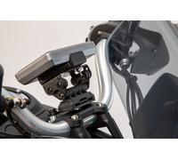 Navi-Halter am Lenker Schwarz Moto Guzzi V85 TT (19-)