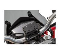 Navi-Halter am Lenker Schwarz Moto Guzzi V85 TT (19-)