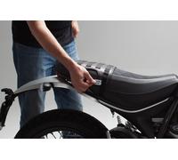 SW-Motech S-Haken für Legend Gear Seitentaschen - Aluminium. Silbern eloxiert. Als Paar., silber