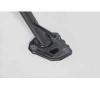 SW-Motech Seitenständerfuß-Verbreiterung Schwarz/Silbern passt für Moto Morin...