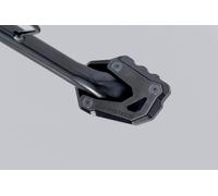 SW-Motech Seitenständerfuß-Verbreiterung - Schwarz/Silbern. Suz V-Strom 1050DE, April RS 457., schwarz