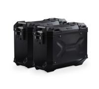 SW-Motech TRAX ADV Alukoffer-System - Schwarz. 37/37 l. Yamaha Tracer 9/GT/GT+ (24-)., schwarz