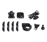 SW-Motech Universal Navi-Kit mit T-Lock - Inkl. 2" Klemmarm. Für Lenker/Spiegelgewinde.