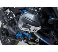 SW-Motech Zylinderschutz - Schwarz/Silbern. BMW R 1200-Modelle (12-18)., schwarz