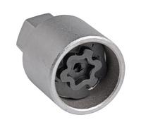 SW-Stahl 02383L-1 Felgenschloss Adapter 521 I geeignet für VW I Felgenschlösser lösen I Radsicherung Felgenschloss Demontage Werkzeug I Felgenschloss Ausdreher I Felgensicherung Schlüssel