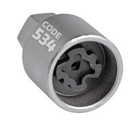SW-Stahl 02383L-14 Felgensicherung / Felgenschloss Adapter geeigent für VW Adapter 534
