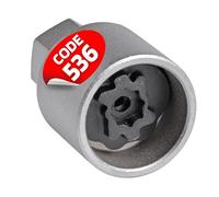 SW-Stahl 02383L-16 Felgensicherung / Felgenschloss Adapter geeignet für VW Adapter 536