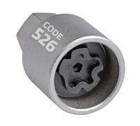 SW-Stahl 02383L-6 Felgensicherung / Felgenschloss geeignet für VW Adapter 526