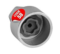 SW-Stahl 02384L-18 Felgensicherung / Felgenschloss - Adapter geeignet für BMW Adapter 58