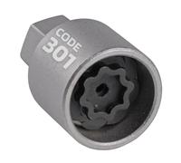 SW-Stahl 02385L-1 Felgensicherung / Felgenschloss Adapter geeignet für Mercedes-Benz Adapter 301