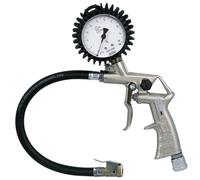 Druckluft Reifenfüller 0-10 bar Luftdruckprüfer Reifenfüllmessgerät Manometer