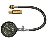 SW-Stahl 26074L Kompressionsdruckprüfer, 0-20 bar, 2-teilig I Kompressionstester M14 M18 Adapter I Motor-Kompressionstester I Zylinder-Kompressionsprüfer Entlüftungsventil