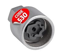 SW-Stahl 02383L-10 Felgensicherung / Felgenschloss Adapter geeignet für VW Adapter 530