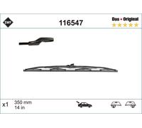 Wischblatt SWF 116547 DAS ORIGINAL REAR BMW FORD VOLVO