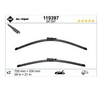 SWF Flachbalkenwischer-Set SF397 – Vorne 700/530 mm – Originalersatz
