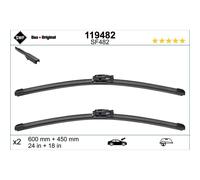 SWF Wischblatt Scheibenwischer DAS ORIGINAL SET 119482 für DACIA DUSTER RENAULT