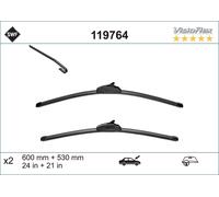 SWF 2x Wischblatt ALTERNATIVE VISIOFLEX SET 119764/2x