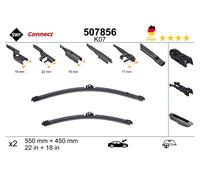 SWF 2x Wischblatt CONNECT MADE IN GERMANY 507856/2x für OPEL ASTRA A04 Caravan 3