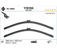 SWF 2x Wischblatt DAS ORIGINAL AQUABLADE 119104/2x für ALPINE A110 2