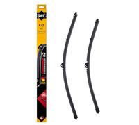 SWF Connect Wischer - K45 - Kit Aus in Deutschland Hergestellten Flachbalkenwischern Für Optimale Wischleistung 750mm/700mm - Vorne - 2er-Set