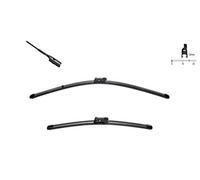 SWF Das Original Set mit 2 Flachbalkenwischern SF461 - Vorne - 600 mm / 520 mm - Originalersatz - 119461