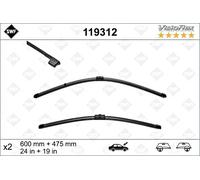 SWF vorne Scheibenwischer Wischblatt Satz 600 475 mm für BMW E90 61617118216