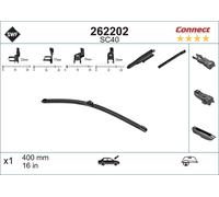 SWF Wischblatt ALTERNATIVE CONNECT 262202 für Citroën Peugeot DS Opel VW