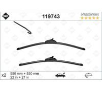 SWF Wischblatt ALTERNATIVE VISIOFLEX SET 119.743