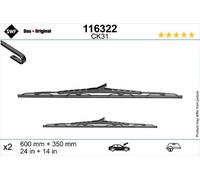 1x Wischblatt SWF 116322 passend für OPEL