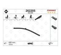 SWF Wischblatt passend für VW Golf VI 5K1 Mercedes-Benz A-Klasse W176