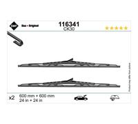 SWF Wischblatt Scheibenwischer DAS ORIGINAL SET 116341 für RENAULT OPEL NISSAN 2