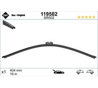 Wischblatt SWF 119502 ORIGINAL VISIOFLEX REAR für SKODA VW VW (SVW), hinten