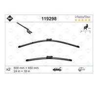 SWF Scheibenwischer 119298 Wischerblätter,Scheibenwischerblätter VW,SKODA,KIA,CADDY III Kombi 2KB, 2KJ, 2CB, 2CJ,TOURAN 1T3