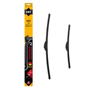 SWF Connect Wischer - U05 - Kit Aus in Deutschland Hergestellten Flachbalkenwischern Für Optimale Wischleistung 600mm/400mm - Vorne - 2er-Set