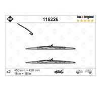 SWF Wischblatt vorne für VW Passat Stufenheck 32B Opel Corsa B 73 78 79