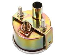 SWOOMEY Kfz Öldruckmessgerät 52mm Metallgehäuse Universell Auto Öldruckanzeige Präzise Messung Ersatzteil Kraftfahrzeug