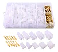 Swpeet 580-teiliges Kfz-Anschluss-Set, 2,8 mm 2 3 4 6 9 Pin Automotive Elektrische Drähte Steckverbinder Pin Header Crimpdraht Terminals und Buchsen Steckergehäuse