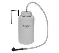 SWSTAHL Auffangflasche Bremsflüssigkeit, 1 Liter Füll-/Entlüftungsgerät, Bremshydraulik Ø95mm 95mm 01454L