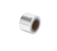 SWVYDC Endrohre dschalldämpfer Motorrad Auspuff Wrap Rohr Header Wärmedämmung Rolle Band Turbo Wärme Auspuff Thermische Wrap Band(2.5cm 10m Silver)
