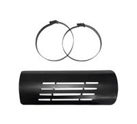 SWVYDC Hitzeschutz Fit Für Honda CMX300 CMX500 Rebel300 Rebel500 2017-2023 Auspuff Rohr Hitzeschild Schutz Abdeckung Auspuff Hitzeschutzblech(8 Black)