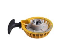SWVYDC Starter Anlasser Aluminium-Seilzugstarter für 2-Takt-47ccm-49ccm-Pocketbikes, Mini-Motos, Dirtbikes, Kinder-ATVs und Quads Motorradzubehör(Yellow)