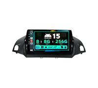 SXAUTO ¦8G+256G¦ Android 14 IPS Autoradio für Ford Kuga Escape C-max 2013-2017 - Eingebaut Carplay/Android Auto/DSP - LED Kamera + MIC - DAB Lenkradsteuerung Fast-Boot 360-CAM WiFi AHD - 2 Din 9 Zoll
