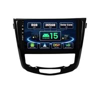 SXAUTO ¦ 8G+256G ¦ Android 15 IPS Autoradio für Nissan X-Trail Qashqai J11 Rouge (2014-2018) - Eingebaut Carplay/Android Auto/DSP - Kamera + MIC - Lenkradsteuerung 360-CAM 2 Din - 10.1 Zoll Octa Core