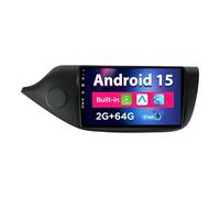 SXAUTO Android 15 IPS Autoradio für Kia CEE'd CEED JD (2012-2018) - Eingebaut CarPlay/Android Auto - Rückfahrkamera KOSTENLOS - 2G+64G - Lenkradsteuerung DAB Fast-Boot WiFi DSP - 2 Din 9 Zoll
