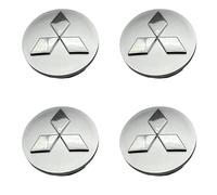 SXDZHK Auto Nabendeckel für Mitsubishi Space Star 2013-2019, Nabenkappen Felgendeckel Radnabenabdeckung Felgenkappen Radnabendeckel Radnabenkappen Wheel Caps ABS Ersetzen Zubehör 4PCS