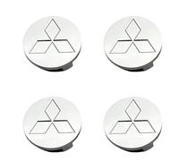SXDZHK Auto Nabendeckel für Mitsubishi Space Star 2013-2019, Nabenkappen Felgendeckel Radnabenabdeckung Felgenkappen Radnabendeckel Radnabenkappen Wheel Caps ABS Ersetzen Zubehör 4PCS