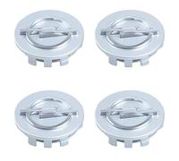 SXDZHK Auto Nabendeckel für Opel Astra J 2009-2015, Nabenkappen Felgendeckel Radnabenabdeckung Felgenkappen Radnabendeckel Radnabenkappen Wheel Caps ABS Ersetzen Zubehör 4PCS,Silver-58MM